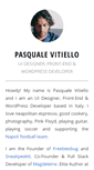 Mobile Screenshot of pasqualevitiello.com